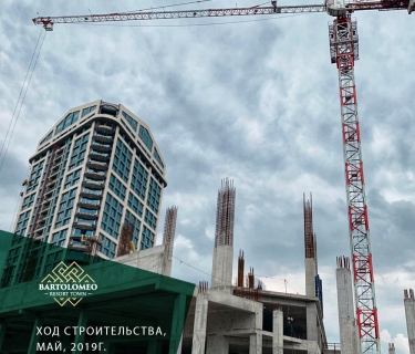 Хід будівництва: травень, 2019