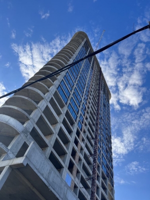 Звіт з будівництва третьої вежі Sun Tower за липень-жовтень 2025