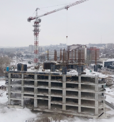 Хід будівництва: Башня ІІ, грудень 2019