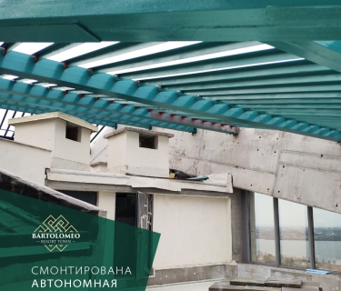 Дахова котельня Viessmann у Вежі I