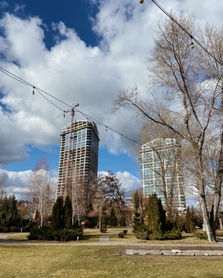 ХІД БУДІВНИЦТВА ВЕЖІ ІІ: БЕРЕЗЕНЬ, 2021